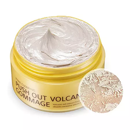 Пилинг-гоммаж с вулканическим пеплом Mizon Push Out Volcanic Gommage Mizon