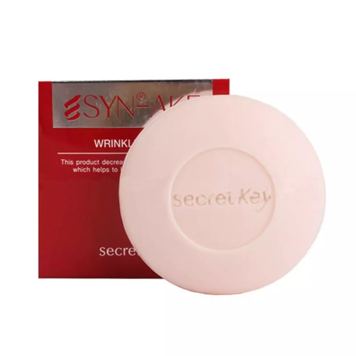 мыло с пептидом змеи secret key syn-ake anti wrinkle & whitening soap